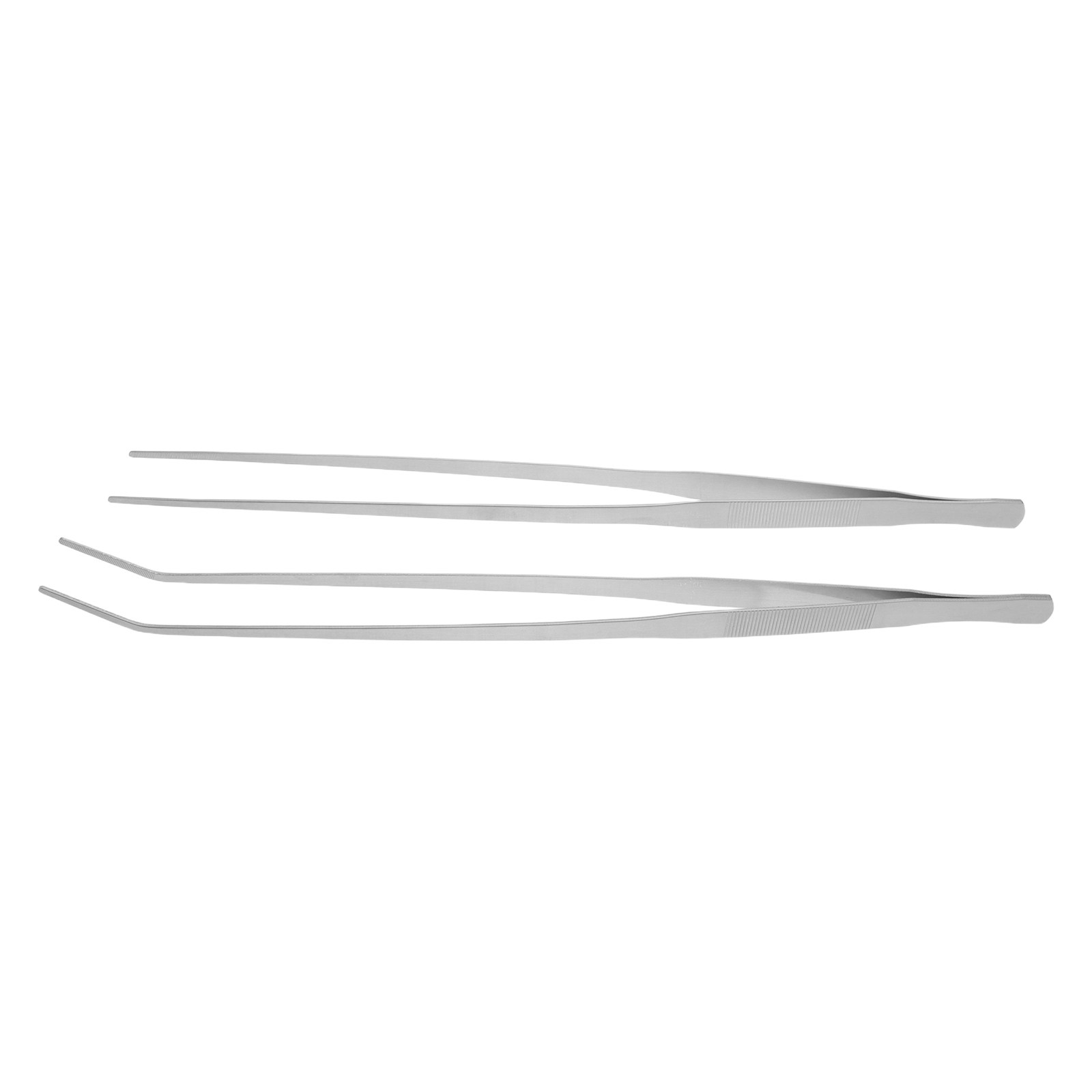 Planted Aquarium Tips - 2Pcs Long Tweezers Stainless Steel Straight