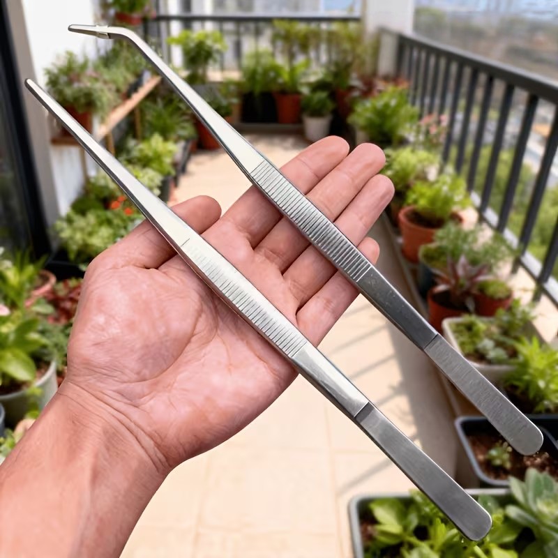 2pcs 20cm Stainless Steel Twee - Planted Aquarium Tips review and price
